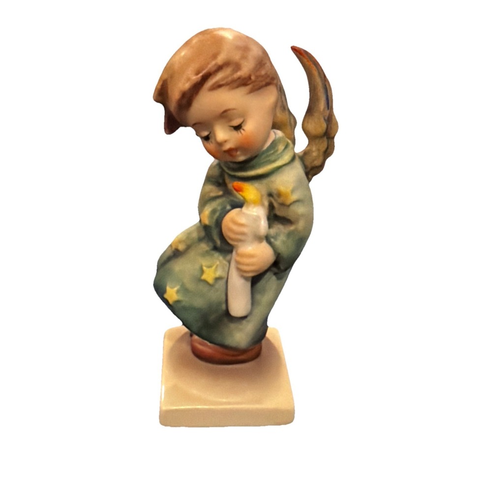 Goebel Hummel Figurine "Heavenly Angel" #21/0 No Box - RC 84 Wings Stars 5 7/8"